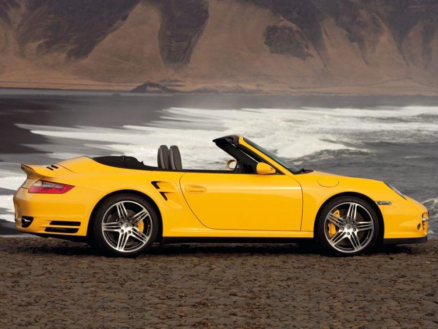  Porsche 911 Turbo Cabriolet 2008 года  (фото 3 из 8)